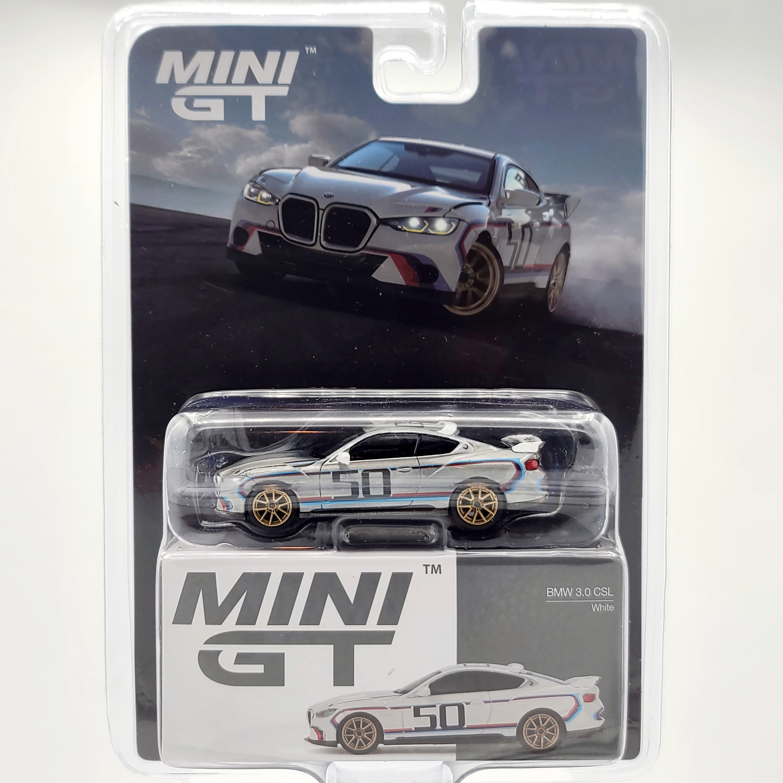 Mini GT - CHASE - BMW 3.0 CSL - 1:64, White (2025 Limited Edition)